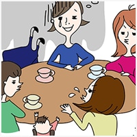 ママ友仲間でルールになっていることは何？