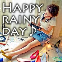 晴れの日も履ける才色兼美なレインシューズ