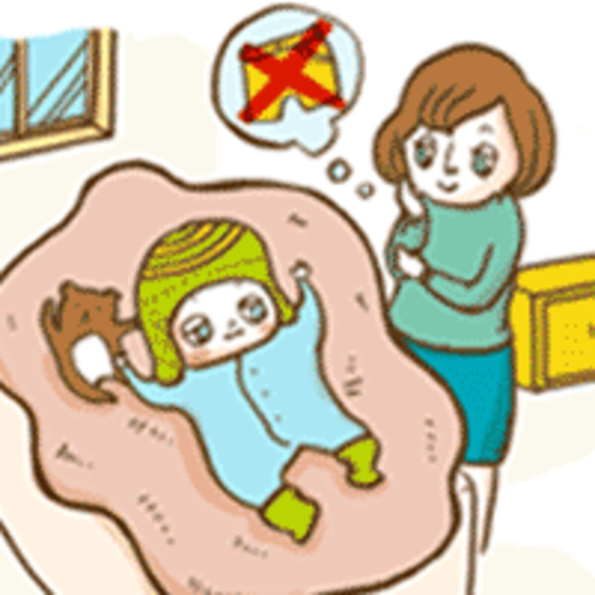 赤ちゃんの耳と足は絶対に隠す？