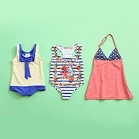 STEP1『おしゃれキッズの水着はノスタルジックな雰囲気のスイムウェアに注目！』