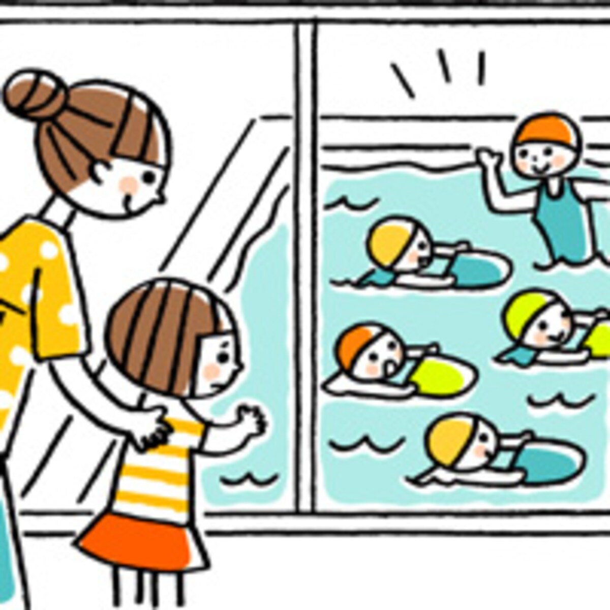 子どものスイミングスクールが人気の理由