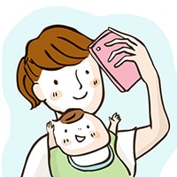 かわいく赤ちゃんを撮る構図の秘訣