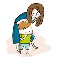 本能的行動？ 子どもの指しゃぶり