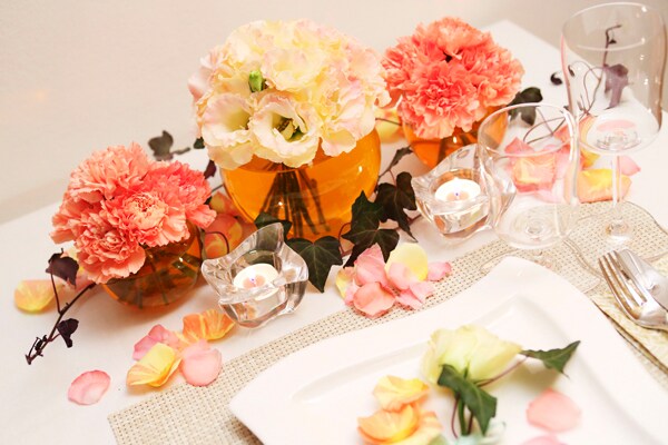 STEP2:お花をより華やかに見せるひと工夫