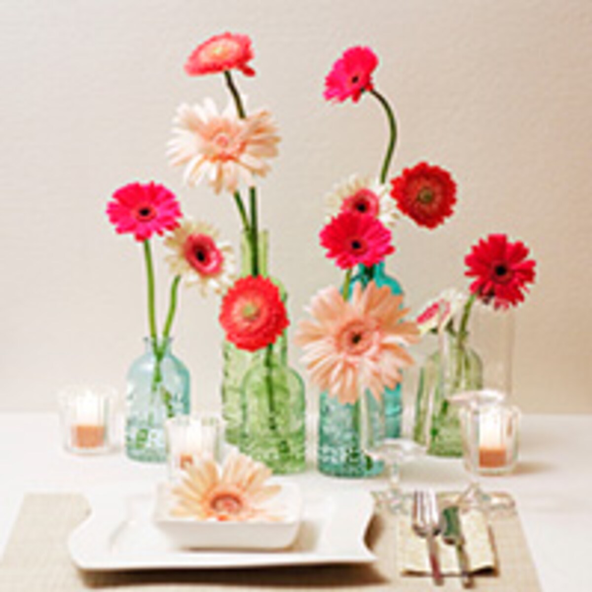 自宅でお花に囲まれたママ友パーティ