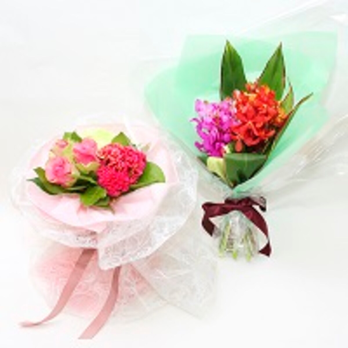 予算およそ2000円以内で作る豪華花束