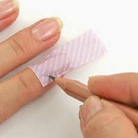 『マスキングテープ』で可愛くネイルしちゃおう！－前編－