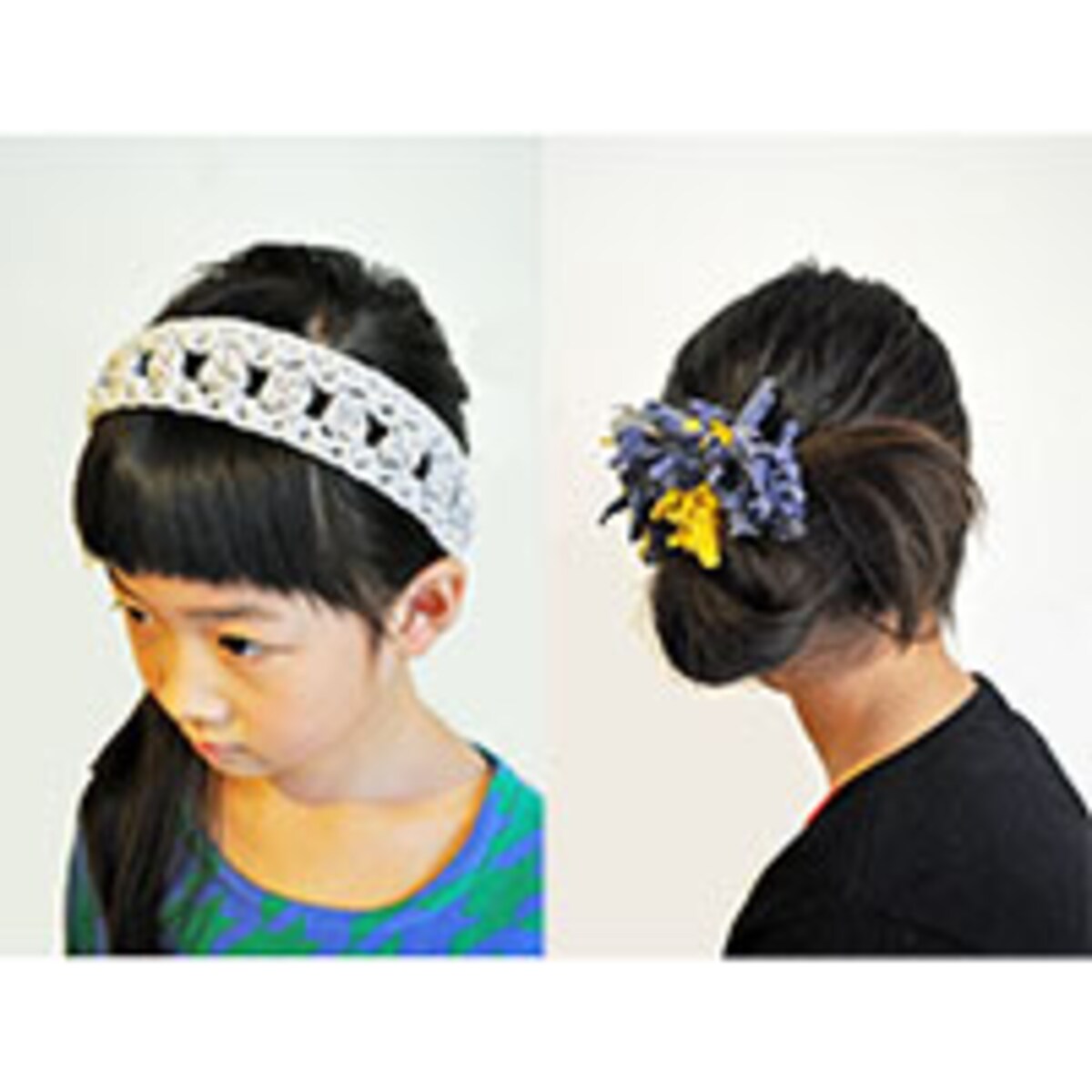 不器用でもできるヘアアクセアレンジ