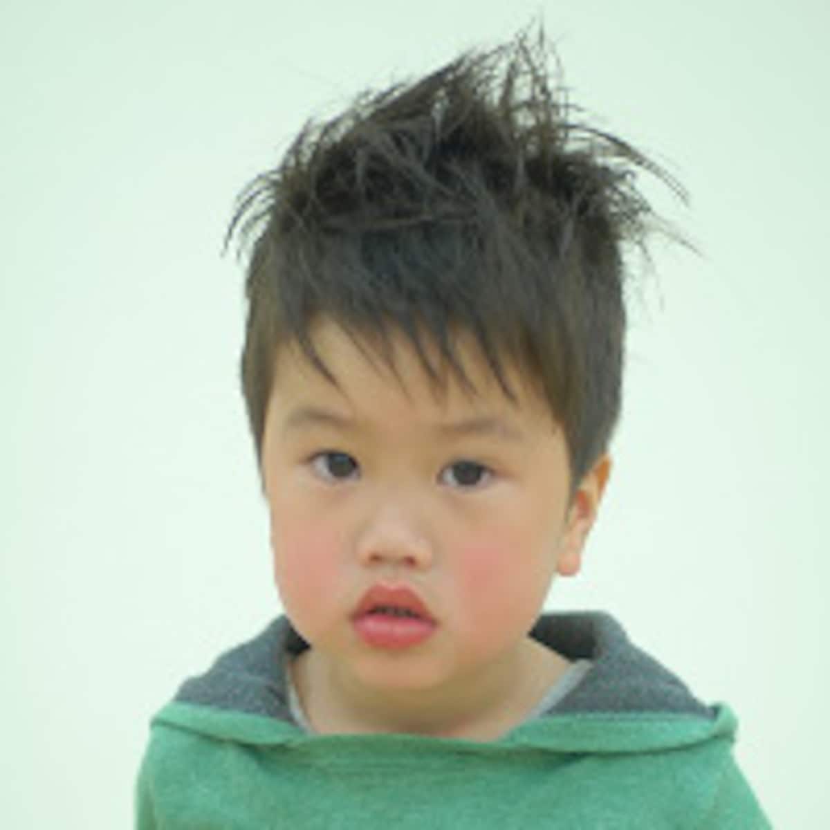 簡単かっこいい！男子のツンツンヘア