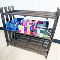 安くて本格的!100円ショップで作る「カンタン収納」