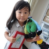 お子さんの絵が可愛いぬいぐるみに！