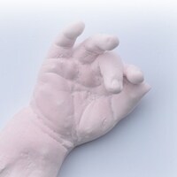 我が子の立体手型を家で作れるキット