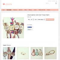 流行先取り?ミサンガウォッチが人気