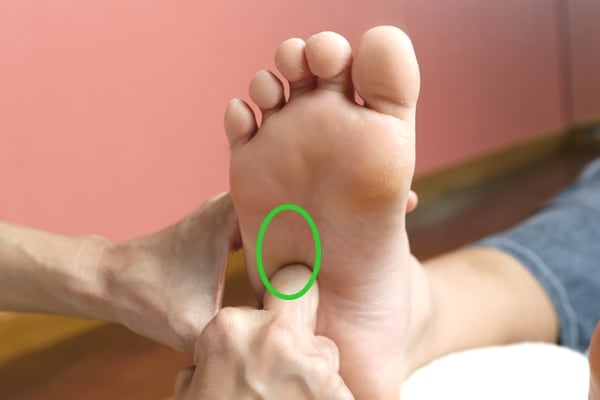 情緒不安定を改善する足裏マッサージ