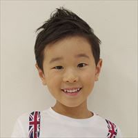 前髪スッキリ！おしゃれBOY風