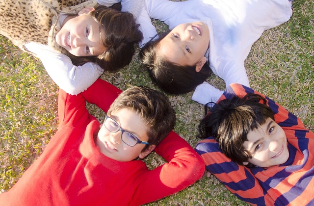 4人の男の子たち