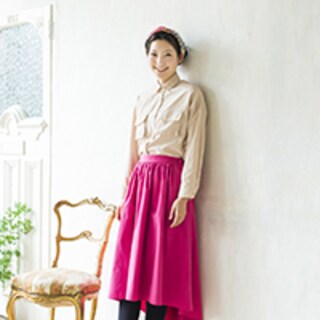 2月28日　洗練されたピンクの着こなしで、自宅でママ友をおもてなし！