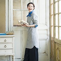 2月25日　ロング×ロングのイマ旬バランスでブックカフェへ