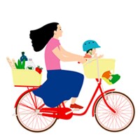 意外とやりがちなママチャリNG行為