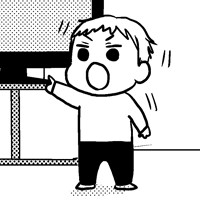 第七十五話　テレビと僕／（1歳9ヵ月）