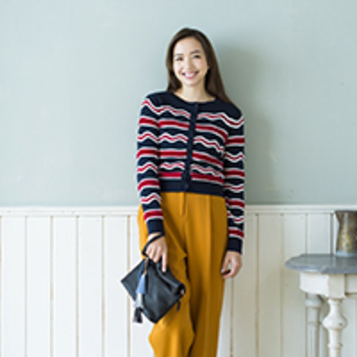 3月6日　遊び心のあるデザインと色合わせの服で、美術館へ