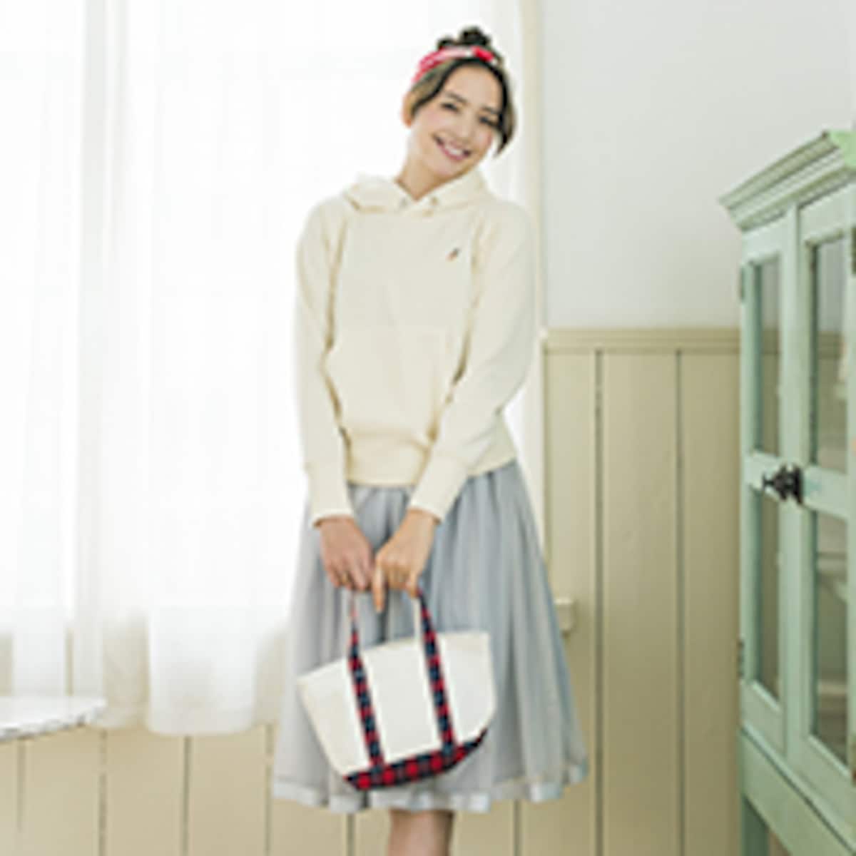 3月26日　ガーリーなリラックスウェアで、お気に入りのショップへ