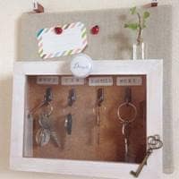 「Can★Do」でDIY！玄関を飾る“壁掛けキーボックス”を作ろう
