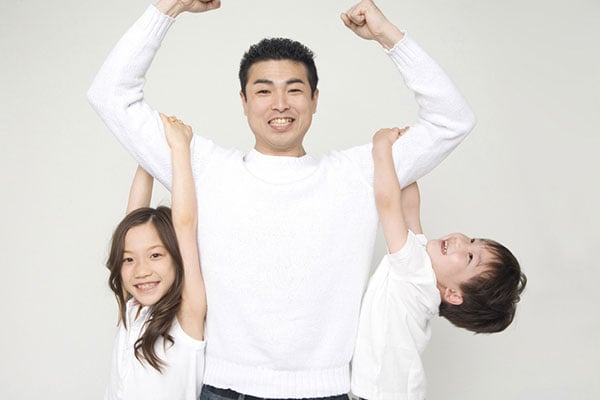 パパをイクメンにするテクニック3選!