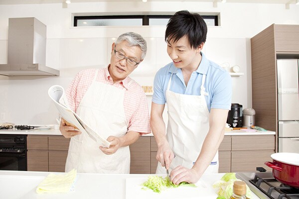 夫婦の幸福度、キーワードは『クックパパ』？