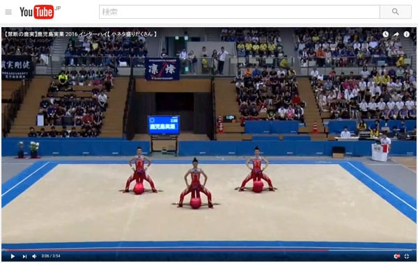鹿児島実業の新体操部 今年も全国に笑顔を届ける！