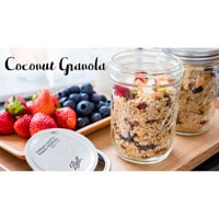 【動画あり】簡単★ヘルシーココナッツグラノーラの作り方