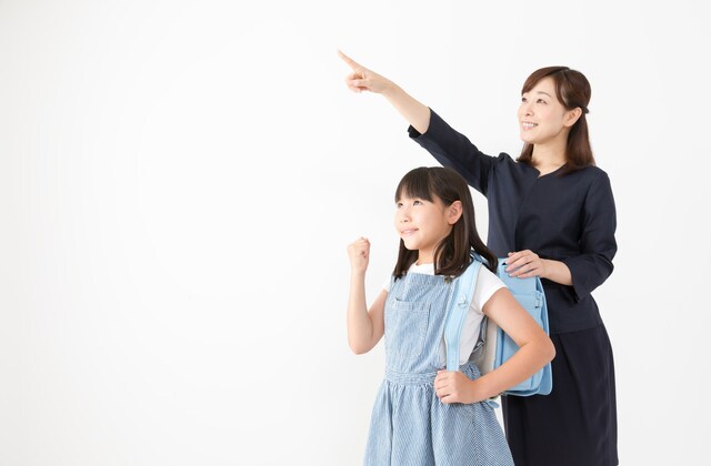 やる気に満ちている母娘