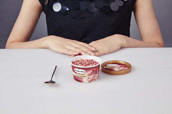 少し溶けるまでちょっと我慢…