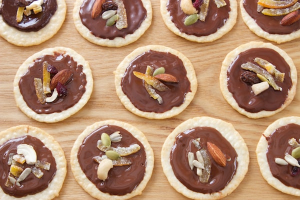 バレンタイン　せんべい