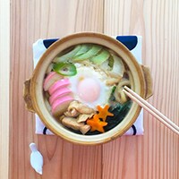 『耳をすませば』のジブリ飯　おじいさんの鍋焼きうどんを作ってみた