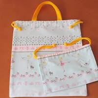 本よりわかる!【1時間で手作り】体操着袋&お弁当袋編