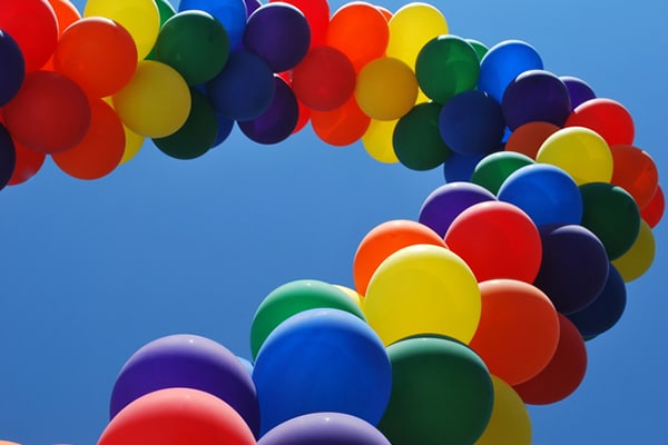 Rainbow Baloon