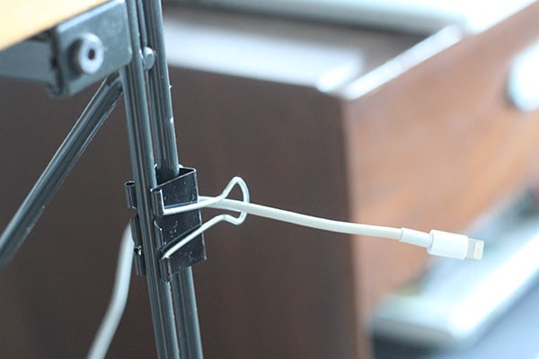 ターンクリップ　ケーブル整理