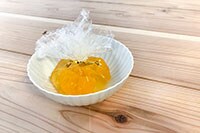 キュッとするだけ!簡単に作れる巾着ゼリーを作ってみた