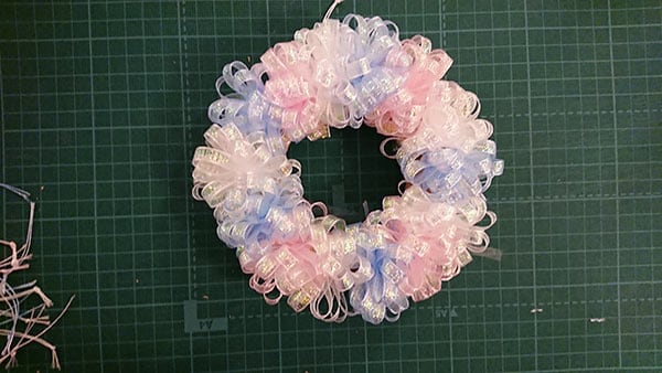 【身近な物で簡単♪】「リボン」の手作りハロウィンリースが可愛い