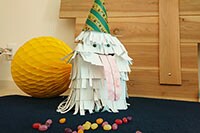 【ハロウィン♪】「紙袋とコピー用紙」で激カワピニャータが作れる！