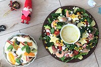 簡単にパーティ気分に！クリスマスと  お正月のお料理盛りつけテク