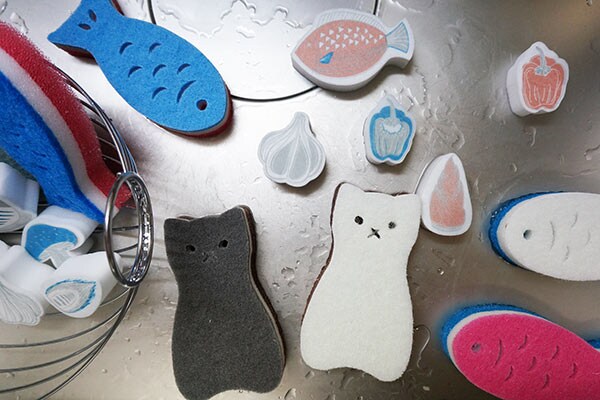 【3COINSで見つけた】かわいいスポンジが洗い物が楽しくしてくれそう!