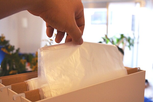 ごみ袋の収納法を探している人に試してほしい無印良品の良アイテム