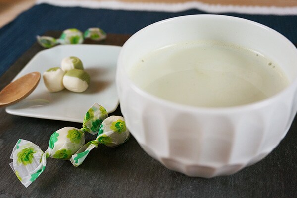 【溶かすだけ！】ミルキーのお手軽抹茶オレがおいしくって春満喫♪