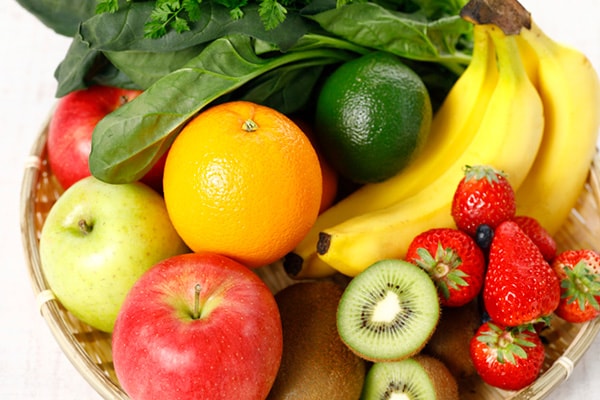 りんご、バナナ、フルーツ