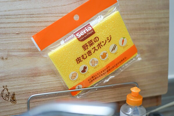 セリアの「野菜の皮むきスポンジ」を使ってみて気づいたことは?