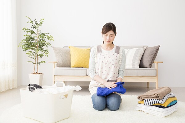 洗濯物を畳まない！　ズボラ家事のススメ