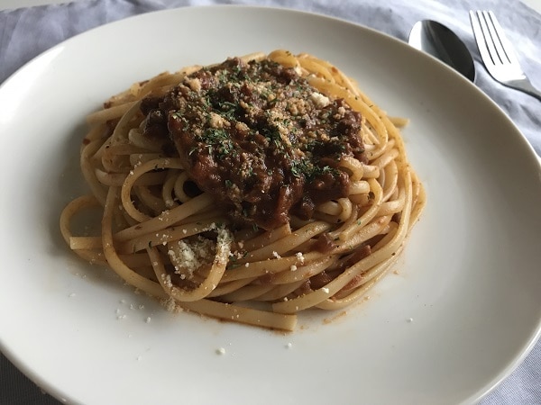 カルディの乾燥パスタ「モンスーロ」で、お店の味に格上げ！