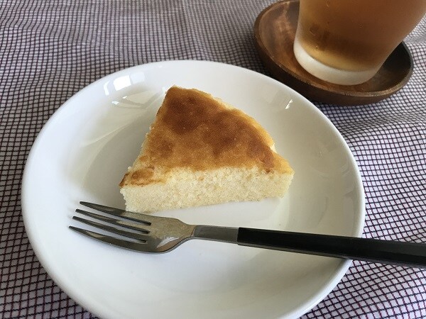 しっとりチーズケーキ レモン